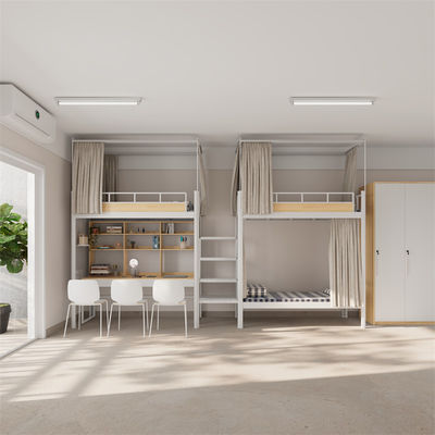 comprar Muebles modernos Cama de estudiante Cama de dormitorio de la escuela Cama con soporte de escritorio personalización online manufacture
