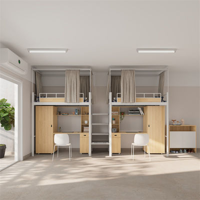 comprar Productos de diseño moderno Muebles Cama de banco de metal con soporte de escritorio personalización online manufacture