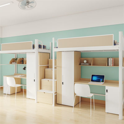 comprar Cama contemporánea con escritorio para el dormitorio de la escuela Muebles de apoyo personalización online manufacture