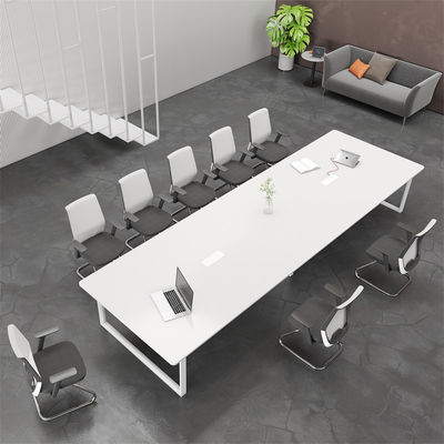 comprar Muebles de oficina de acero Mesa de reuniones Mesa de conferencias moderna Soporte de personalización online manufacture
