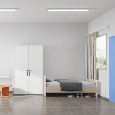 comprar Cama de estudiante moderna y versátil con soporte de escritorio personalizado para muebles de apartamento online manufacture