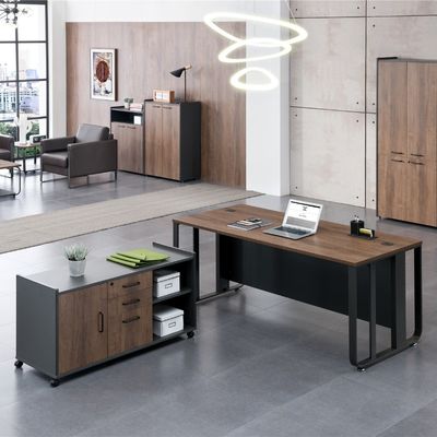 comprar Soporte de personalización de personal de alta estabilidad de oficina ejecutiva moderna escritorio con combinación de colores armoniosos online manufacture
