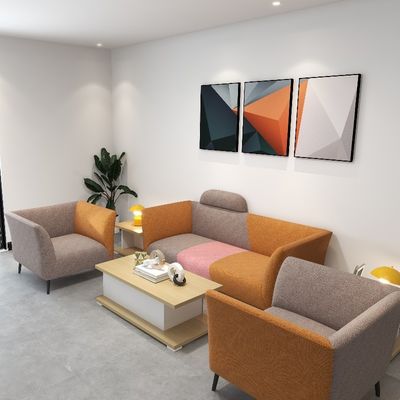 comprar Soporte a la personalización Sofá cosido finamente con piernas de metal resistentes y características de una esponja de alta densidad llena online manufacture