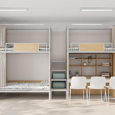 comprar Cama de cama de diseño moderno con escritorio de alta estabilidad muebles de apartamento soporte de personalización online manufacture