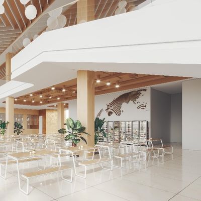 Comprar Muebles para restaurantes multifuncionales, mesa y silla integradas, diseño de Myidea, soporte de personalización online manufacture