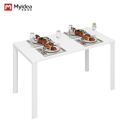 Comprar Soporte de personalización estilo tradicional mesa de comedor rectangular de metal para el hogar sala de estar hotel escuela Myidea Varias opciones de tamaño disponibles muebles online manufacture
