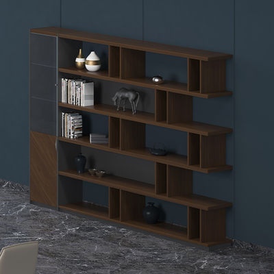 comprar Gabinete de archivos de la oficina del jefe contemporáneo Soporte moderno personalización de diseño Panel de vidrio de oficina de madera/metal/plástico online manufacture