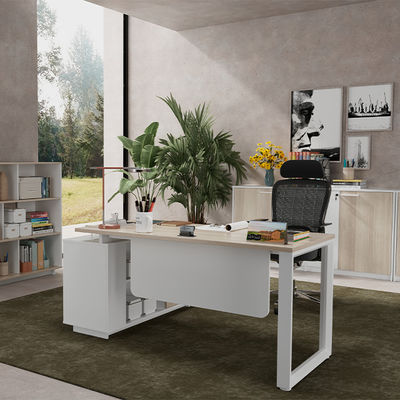 comprar Serie Escritorio Cuadro Piernas de acero personalización Gran Jefe Supervisor Escritorio del gerente Incluye muebles adicionales de gabinete online manufacture