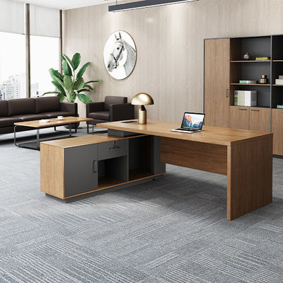 comprar Apoyo a la personalización Myidea Oficina Jefe Escritorio Muebles modernos sencillos Persona única con gabinete de sub online manufacture
