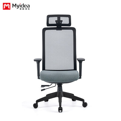 comprar Silla de oficina de estilo de acero y madera con almohada para la cabeza y malla integrada Silla ergonómica con piernas de cinco estrellas Soporte personalizado online manufacture