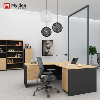 comprar Soporte de personalización Escritorio ejecutivo clásico con gabinetes, cajones, almacenamiento de archivos y datos, computadora de la empresa, escritorio de oficina, escritorio del gerente online manufacture