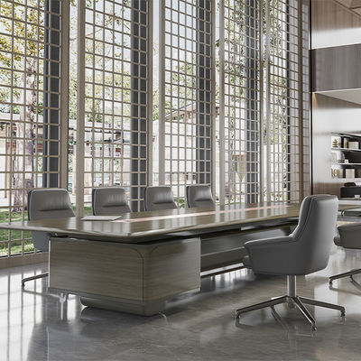 comprar Combinación de escritorio y silla de oficina con estructura KD, material de pata de placa de acero laminado en frío, mobiliario de oficina moderno y sencillo online manufacture