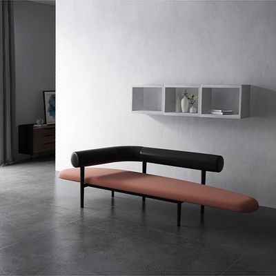 comprar Silla con respaldo de lujo y luz nórdica, perfecta para diseñadores de trabajo de oficina, silla de bolsa suave para cafetería, taburete simple, taburete de comedor estrecho y largo online manufacture