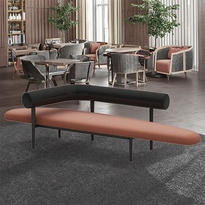 Nordic Light Luxury Backrest Chair Perfect for Office Work Designer , Coffee Shop Soft Bag Chair Simple Stool Narrow and Long Dining Stool