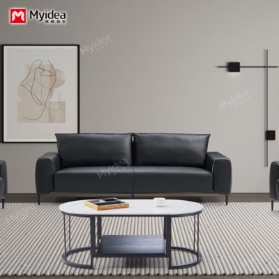 comprar Guangzhou Muebles Hotel Sofá Diseño Moderno Cuero Oficina Oficina Hotel Sala de Estar Modular Sofá Modular online manufacture