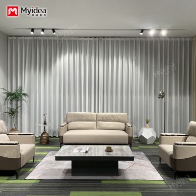Single Person Reception Office, Simple, Stylish, Dirt Resistant, Leisure Combination Office Sofa, Business Triple Seat