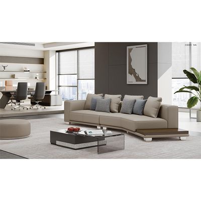 Italian Horizon Sofa Modern Simple Living Room Villa Large Flat Floor Clubhouse Homestay Corner Combination Sofa
