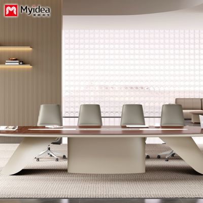 comprar mobiliario de oficina personalizado, escritorio de negocios, mesa larga de conferencias grande, combinación de escritorio y silla de oficina simple y moderno online manufacture