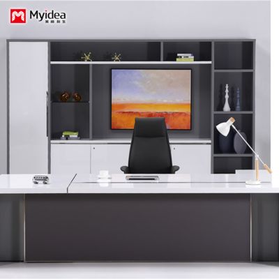 customization general manager of atmosphere，boss's desk，large class desk，design sense，L-shaped office desk，office furniture