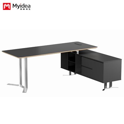 Customization Design Sense, Business Desk, Atmospheric Boss, Supervisor Desk, Fashionable with Cabinet, Large Class Desk