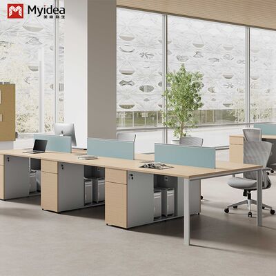 comprar Escritorio de madera al por mayor de Foshan con diseño de panel, ecológico y moderno para uso en oficinas domésticas y de oficina online manufacture