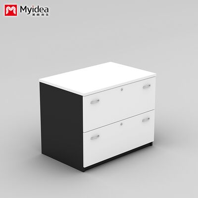 Company Storage Cabinet, Office Furniture, Two-layer Handle with Lock, File Cabinet Can Be Customized in Size