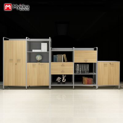 comprar Archivador de oficina de madera, gabinete alto y bajo, gabinete de datos, gabinete de almacenamiento, gabinete de piso con cerradura, gabinete bajo montado en la pared online manufacture