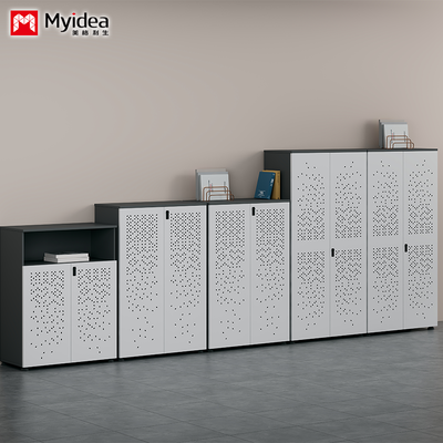 comprar Cabina de archivos de combinación de madera de acero, cabina de archivos, puerta del gabinete de acero, cuerpo del gabinete de cartón de triamina online manufacture
