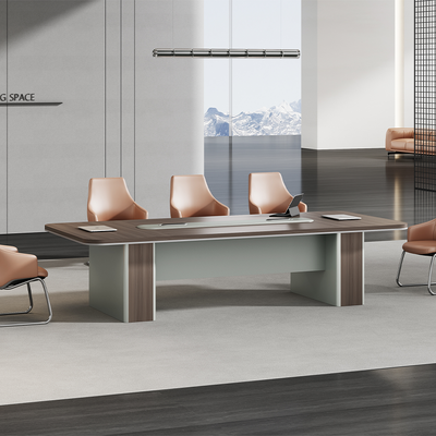 comprar Mesa de conferencias recubierta con papel de PVC en forma de arco ️ Finish liso como pintura Mesa de reuniones ejecutivas online manufacture