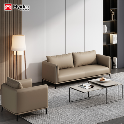 comprar Sofá De Oficina Moderno, Recepción Moderna, Recepción De Negocios, Negociación, Área De Ocio, Sofá De Cuero, Combinación De Mesa De Café online manufacture