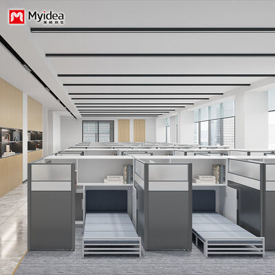 comprar Escritorio de oficina con cama plegable incorporada y pantalla de privacidad – Estación de trabajo todo en uno para descanso y productividad. online manufacture