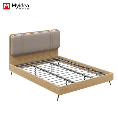 Comprar Cama individual con marco de metal para uso en apartamentos y hoteles, base de listones para mejor ventilación y soporte, patas de metal resistentes para mayor estabilidad online manufacture