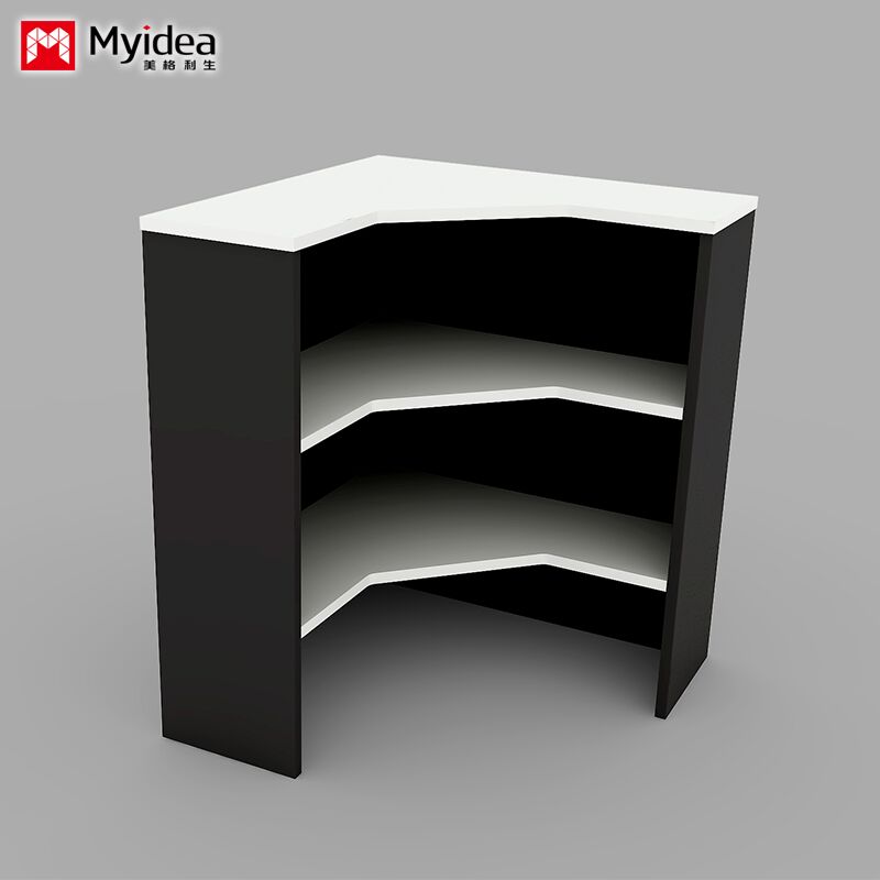 Foshan Irregular Document Storage Cabinet, Office Corner Shelf, Customizable Color