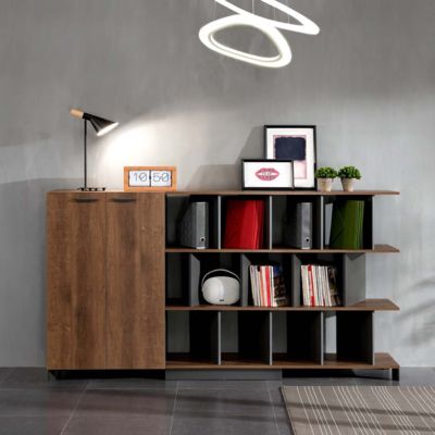 Armario de archivos de gran capacidad, armario de almacenamiento abierto, armario de almacenamiento de datos de oficina