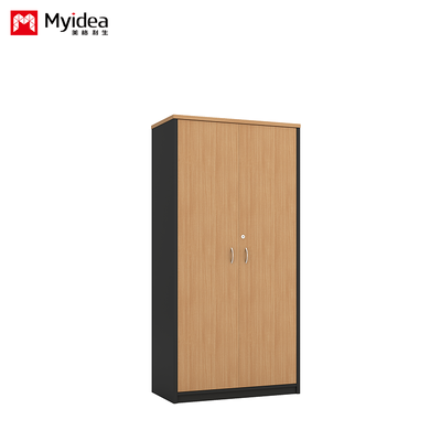 Cabinet de archivos de madera para almacenar documentos y materiales, gabinete alto gabinete de almacenamiento de oficina Moder, gabinete con cerradura de la empresa